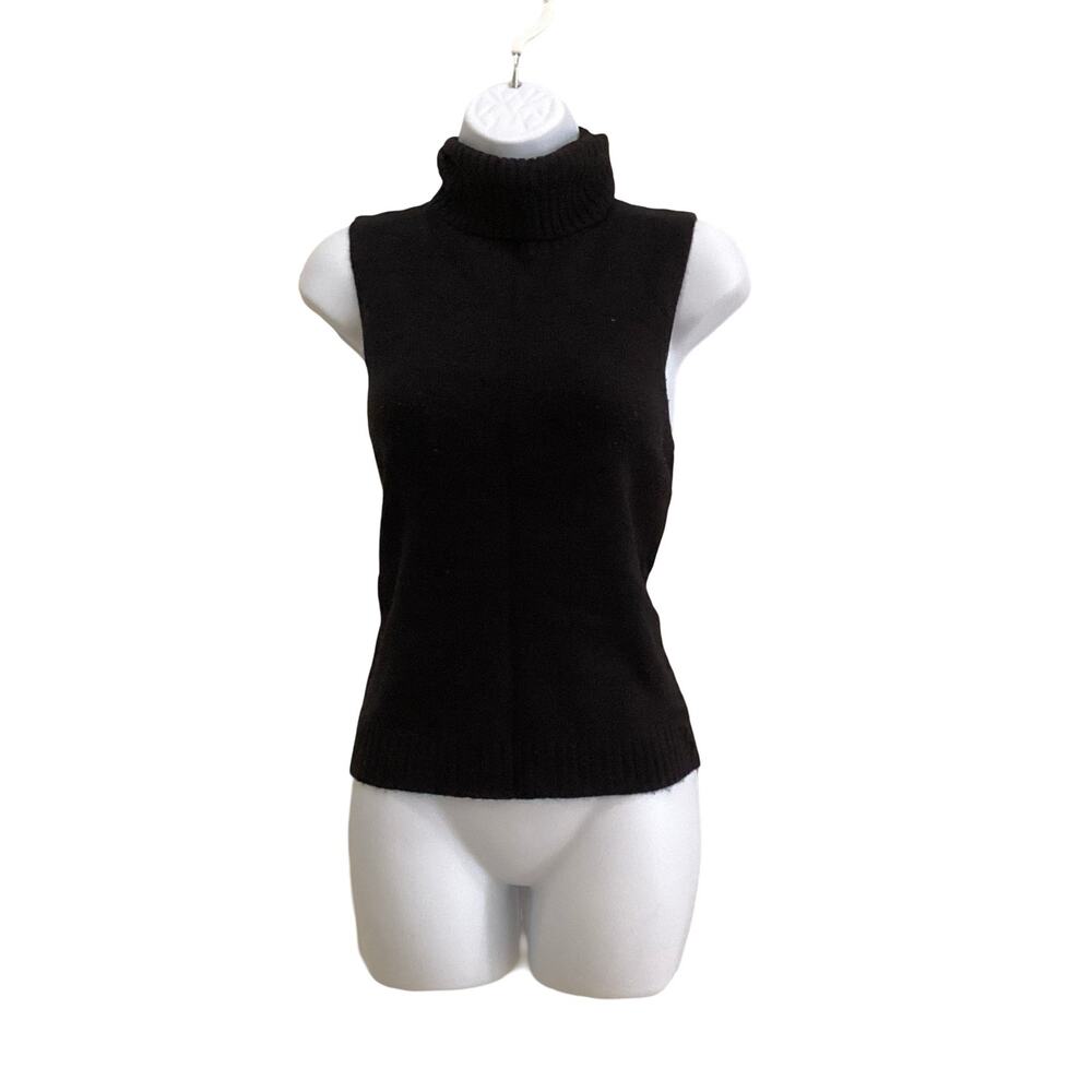 Mixit Sleeveless Turtleneck Sweater
